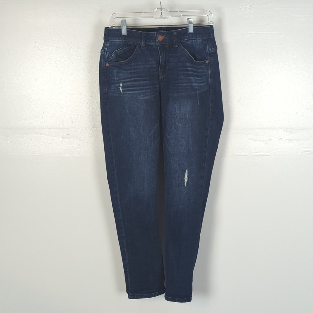 Democracy Distressed Ab Solution Skinny Leg Jeans Size 4